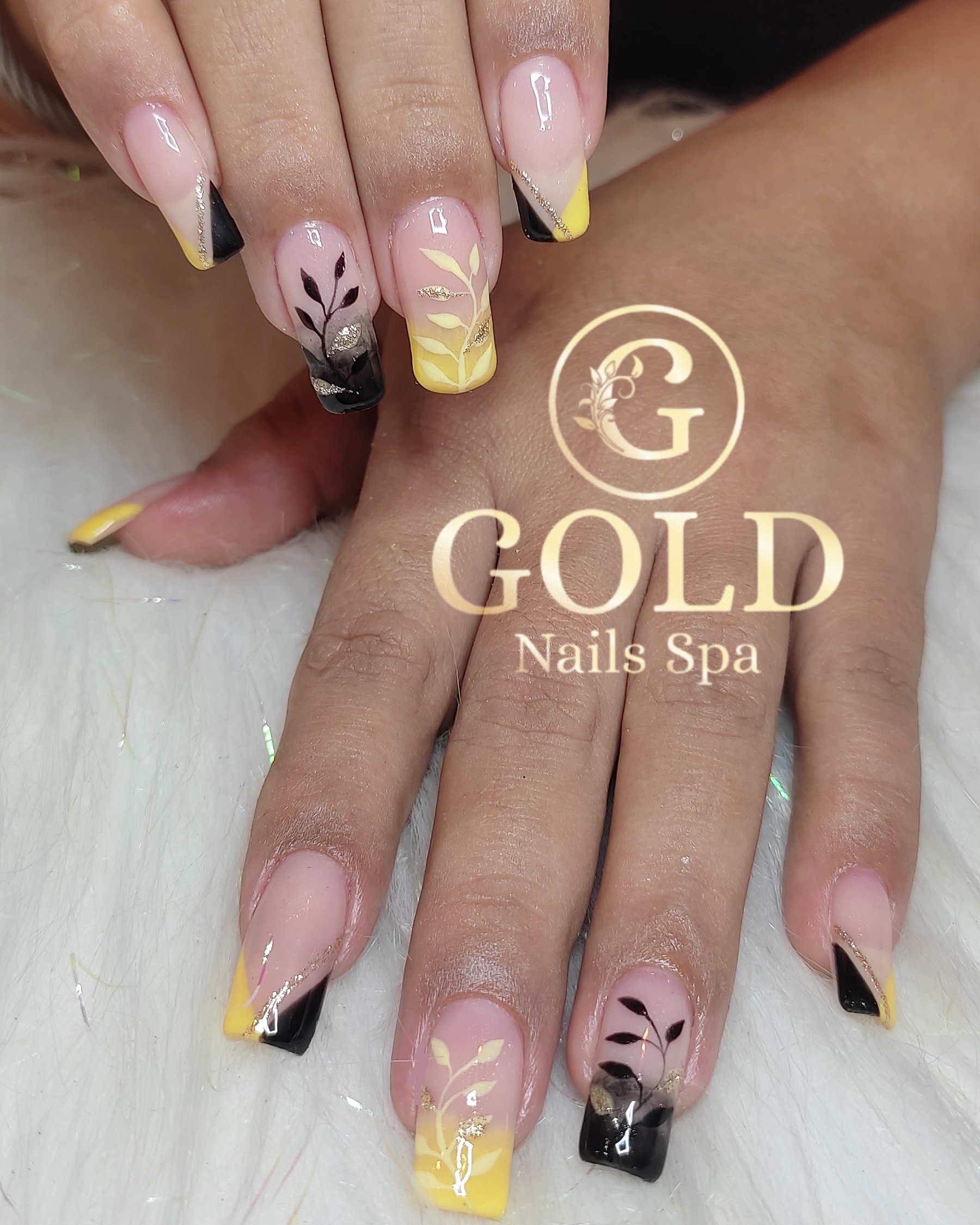 Luxury nail treatment at Gold Nails Spa